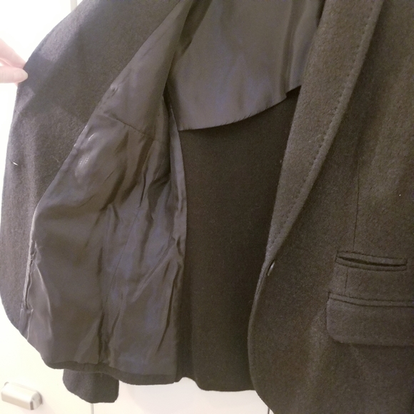 Lord and Taylor | Riding Blazer Black Wool Size 8 Coat Jacket - Picture 4 of 6